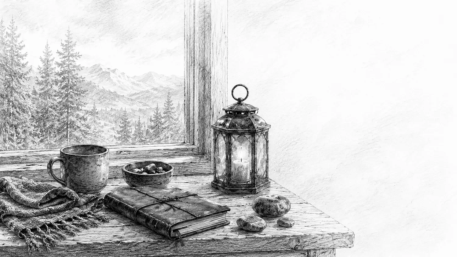 A quiet windowsill hearth for beginner questions